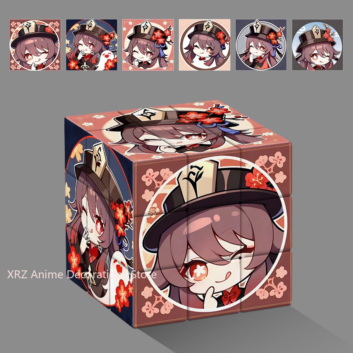 Fidget Cube Original - Zauberwürfel Anime Genshin Impact Hu Tao